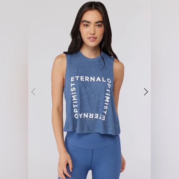 Spiritual Gangster Tops - Spiritual Gangster Eternal Optimist Crop Top- M